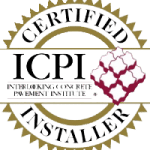 Certified icpi installer.