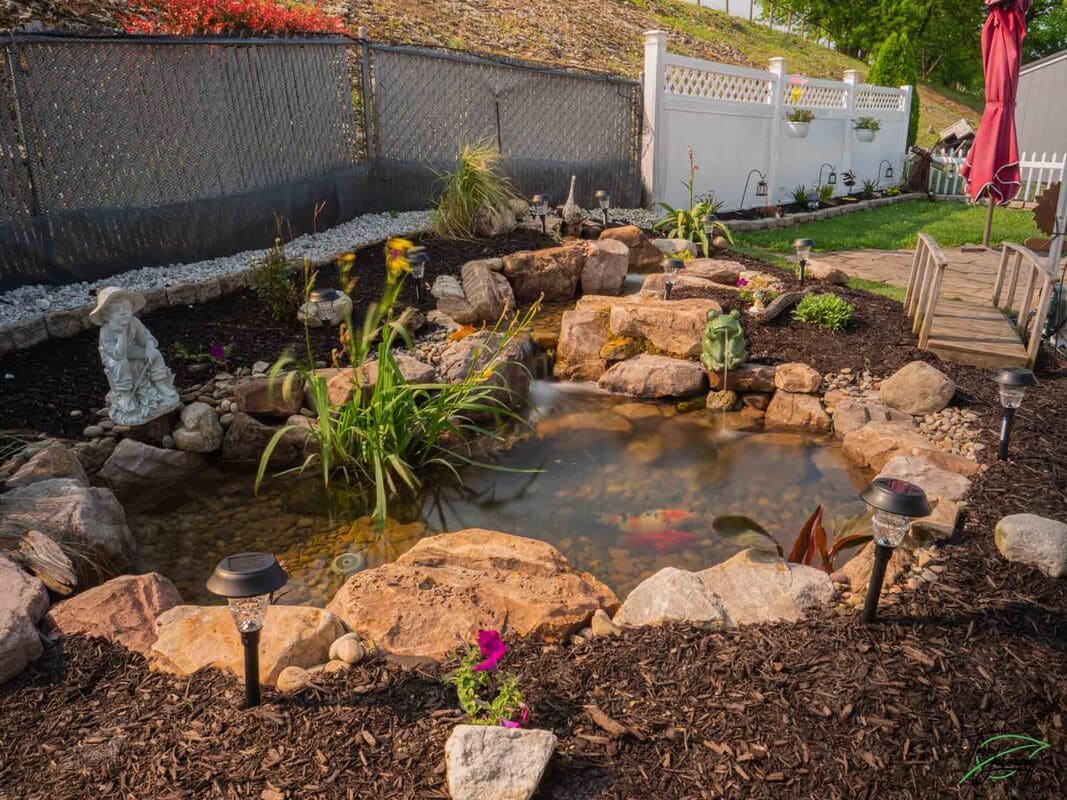 7x10 Simplicity Series Koi Pond with 8' Stream in Bedford, PA &