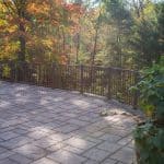 paver patio and landscaping