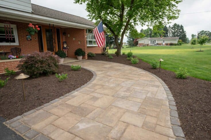 Front Walkway and Landscaping in Martinsburg, PA