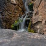 custom waterfall with boulders