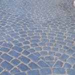 fish scale pattern driveway