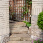 black hills natural stone stairs