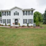 landscaping beds at house