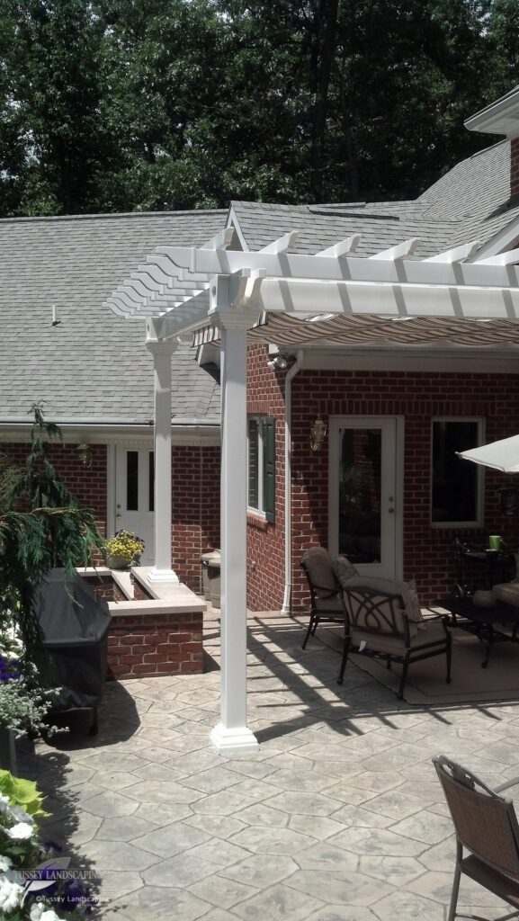 vinyl pergola state colloge pa