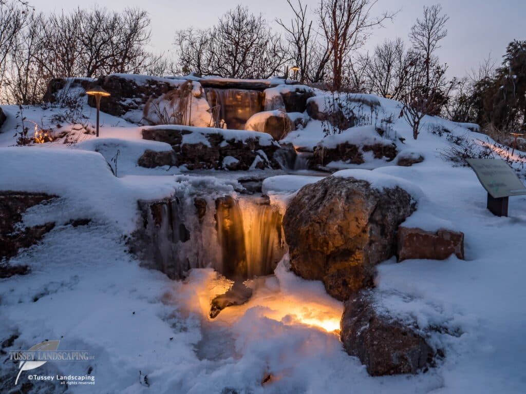 Frozen Waterfall