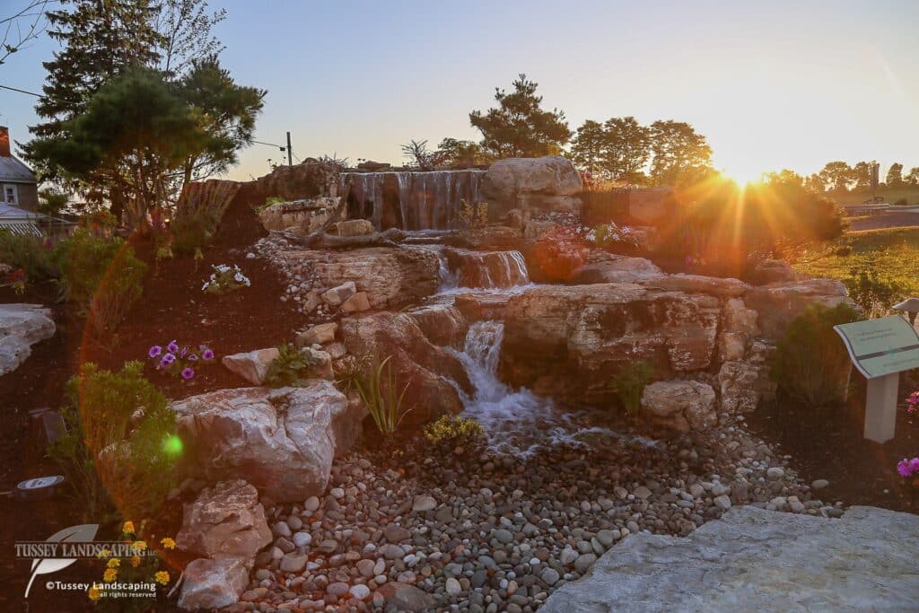 Sunrise Waterfall