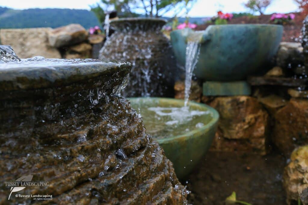 Falling water