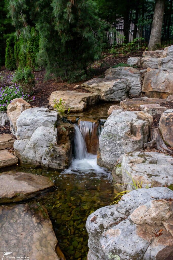 Waterfalls, Water feature, pond, koi pond