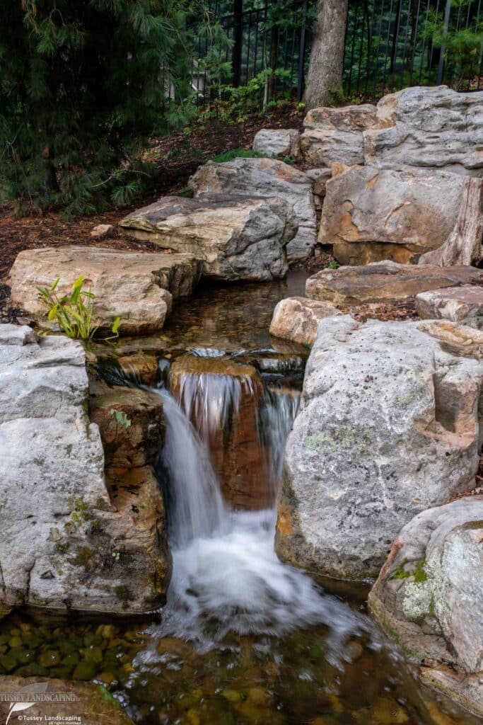 Waterfalls, Water feature, pond, koi pond