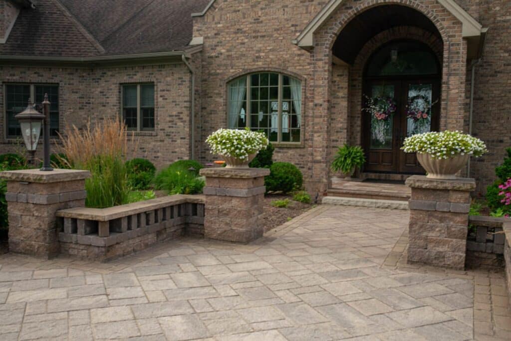 Paver Entryway